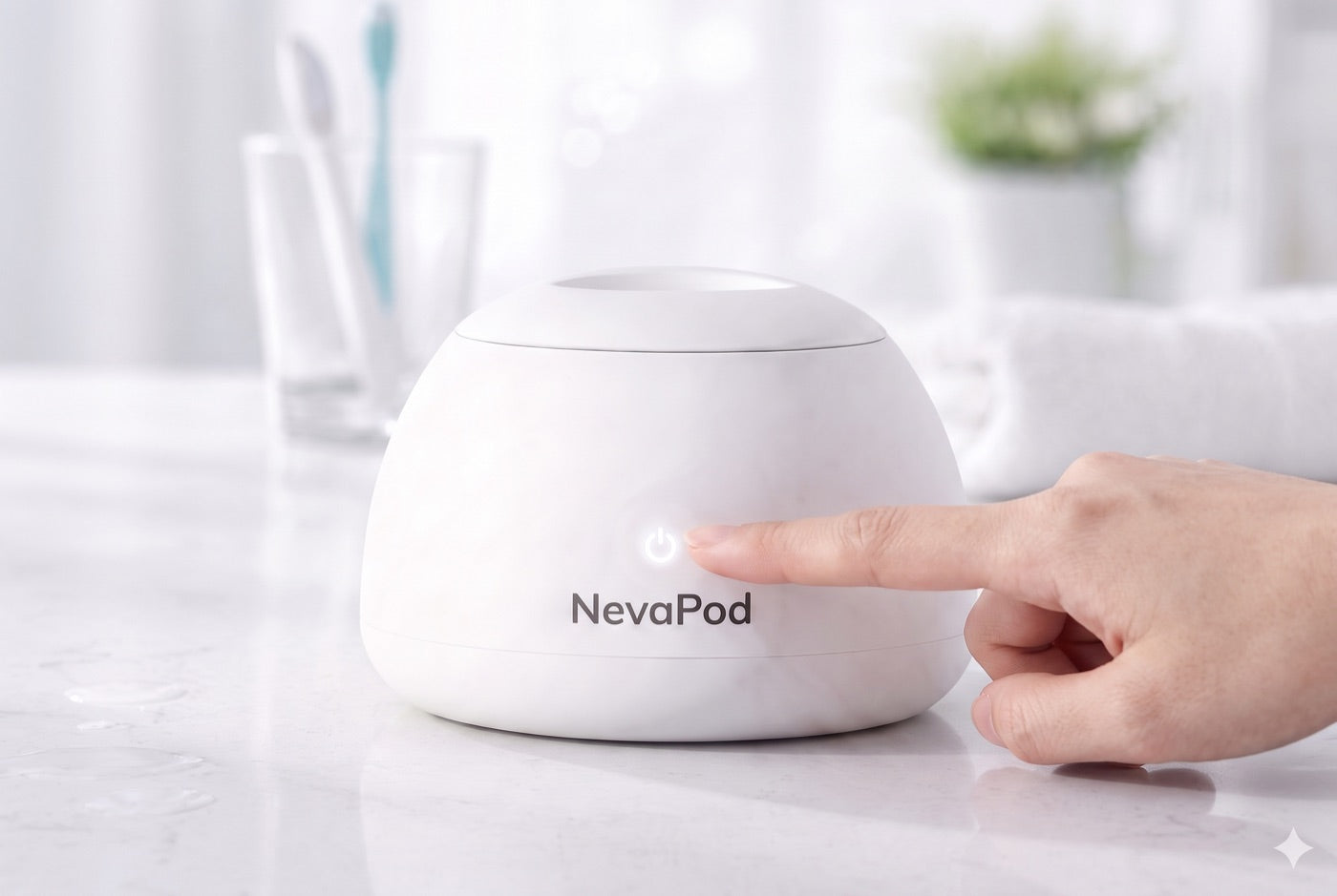 Apretando el botón del NevaPod